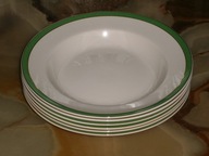 SOLIAN WARE QUEENS GREEN SIMPSONS 6szt GŁĘBOKIE ZUPA