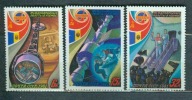 ZSRR ** Interkosmos, lot rumuński Mi 5071-73