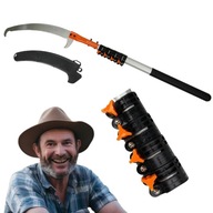 PIŁA PIŁKA RĘCZNA REGULOWANA DO CIĘCIA GAŁĘZI DREWNA TELESKOPOWA OGRODOWA