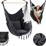 HUŚTAWKA FOTEL WISZĄCY HAMAK OGRODOWY KRZESŁO BRAZYLIJSKIE NA BALKON OGRÓD