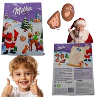 KALENDARZ ADWENTOWY MILKA 90G BOŻE NARODZENIE NA ŚWIĘTA MIKOŁAJKI PREZENT