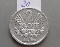 2 złote z 1972 roku , JAGODY , RZADKIE