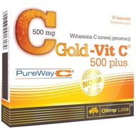 Suplement diety Olimp Laboratories Gold-Vit C 500 Plus witamina C kapsułki