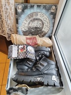 Buty NEW ROCK, piękne , prawie nowe trapery w oryginalnym pudełku, jedyne!
