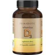 PRIMABIOTIC witamina D3 60 kapsułek
