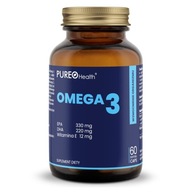 Pureo Health Omega 3 60 kaps EPA DHA Witamina E