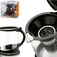 Szklany Dzbanek do Herbaty z Zaparzaczem Stalowym, 1,8L - do Herbat i Ziół