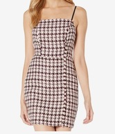 BCB Generation sukienka mini tweed S 36 pepitka, elegancka bomba