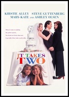 A2 PLAKAT FILMOWY KINO FILM CZY TO TY, CZY TO JA? IT TAKES TWO (1995)
