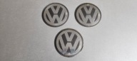 EMBLEMATY WKLEJKI VW 119mm do DEKIELKÓW FELG 3szt.