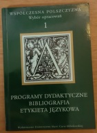 Programy dydaktyczne bibliografia etykieta językow