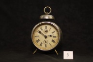 Stary budzik mechaniczny antyk