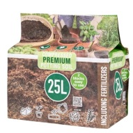 ZIEMIA KOKOSOWA PREMIUM 25l OGRÓD SKOMPRESOWANA IDEALNE PODŁOŻĘ DO UPRAWY