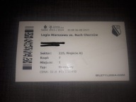Bilet Legia Warszawa - Ruch Chorzów 06.08.2023