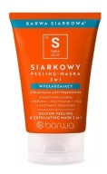 Barwa Siarkowa siarkowy peeling - maska 2w1 do twarzy 120 ml