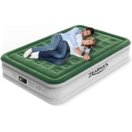Materac Dmuchany Z Pompką Elektryczną 2 Osobowy ŁóżkoTurystyczne203x152x46