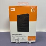 WD Western Digital My Passport 6TB nowy dysk zewnętrzny WDBR9S0060BBK