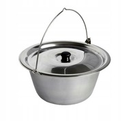 KOCIOŁEK WĘGIERSKI NIERDZEWNY 6 L POKRYWKA INOX