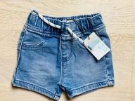 Krótkie spodenki jeansowe Primark 0-3 miesięcy Rozm. 62