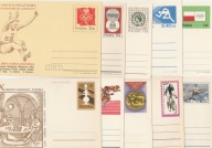 20 kartek pocztowych z okresu PRL - sport