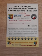 Odra Wodzisław SLąski - Polonia Warszawa, 2001 rok