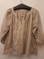 TINA WODSTRUP BLUZKA R. 40/42 M/L HIPPIE BOHO ORYGINALNA KORONKA HAFT