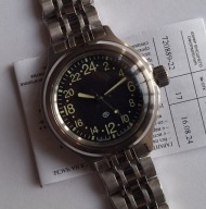 ZEGAREK VOSTOK. AUTOMAT. AMFIBIA 720889. Tank. 24H. 20ATM.