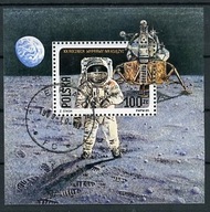 Fi Blok 139 B - 20 rocznica pierwszego lądowania na Księżycu - BLOK 1989
