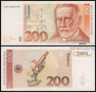 BNA - NIEMCY RFN 200 Marek 1989 AA 5120351 N1 # P42 # BARDZO RZADKI # XF+