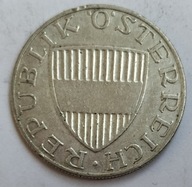 moneta srebro Austria 10 schilling 1957