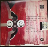 Johann Sebastian Bach - Brandenburgische Konzerte Nr. 1, 3, 6; 2, 4, 5 2xLP