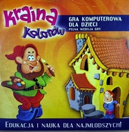 EDUKACJA I NAUKA DLA NAJMŁODSZYCH ** KRAINA KOLORÓW ** PC CD-ROM