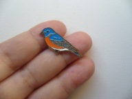 PIN PRZYPINKA BROSZKA PTAK PTASZEK