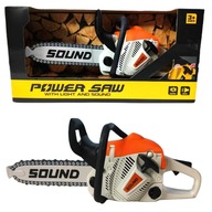 DUŻA PIŁA ŁAŃCUCHOWA SPALINOWA DZIECI RUCHOMY ŁAŃCUCH SILNIK