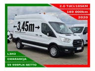 FORD TRANSIT L3H3 2.0TDCI/185KM TYŁ NAPĘD TEMPOMAT CZUJNIKI KAMERA