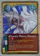 Karta Naruto CCG Jutsu Clematis Dance - J-us078