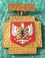 ODZNAKA ZA ZASŁUGI W ROZWOJU WOJ. WLKP. - PREZYDIUM WOJ. RADY NARODOWEJ