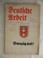DANZIG FREI-GDAŃSK WOLNY NIEMIECKIE OSADNICTWO NA SŁOWACJI KSIĄŻKA 1939