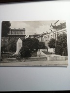 PIOTRKÓW TRYBUNALSKI 1966PLAC TADEUSZA KOŚCIUSZKI POMNIK RADZIECKI ZGWIAZDĄ