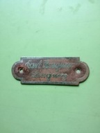 STARA TABLICZKA LIEGNITZ ( LEGNICA )