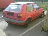 Volkswagen GOLF 2 II 83-92 DACH SZYBERDACH HB 3D SZYBER DACH czerwonyZdrowy