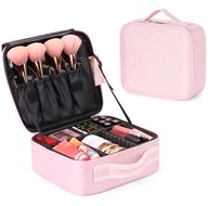 ETUI ORGANIZER KUFEREK NA KOSMETYKI KOSMETYCZKA TORBA PODRÓŻNA TWARDA