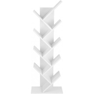 Regał Vasagle LBC11WTV1 141,5 cm x 25 cm x 50 cm biały