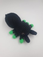 Maskotka Pająk wykonana ręcznie na szydełku