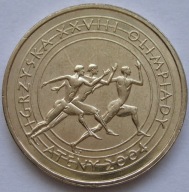 Polska 2 złote 2004 - olimpiada letnia Ateny - stan 1/2