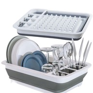 Ociekacz (suszarka) SKŁADANA SUSZARKA DO NACZYŃ OCIEKACZ D2 30 cm x 36 zlew