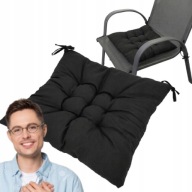 PODUSZKA NA KRZESŁO FOTEL TABORET WIĄZANA PIKOWANA DO OGRÓDU NA BALKON 35CM