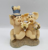 Świnka MAŁŻEŃSKA para ;) maleństwo KOLEKCJONERSKA