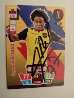 Karta panini autograf Ekwador Preciado World Cup Qatar 2022