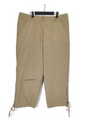 Spodnie Codzienne Proste Luźne Turystyczne Beżowe |R. 46/XXL